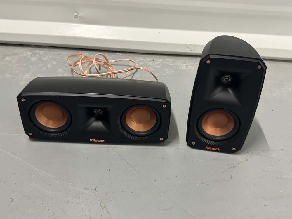 Klipsch Reference Theater Pack RTP Center and RTP Satellite Speakers
